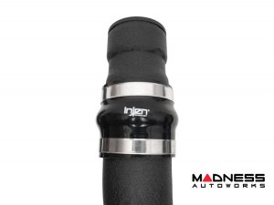 Ford Super Duty Performance Intercooler Piping - Wrinkle Black - 6.7L V8 - SES by Injen - Hot Side